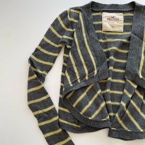 Hollister stripe cardigan
